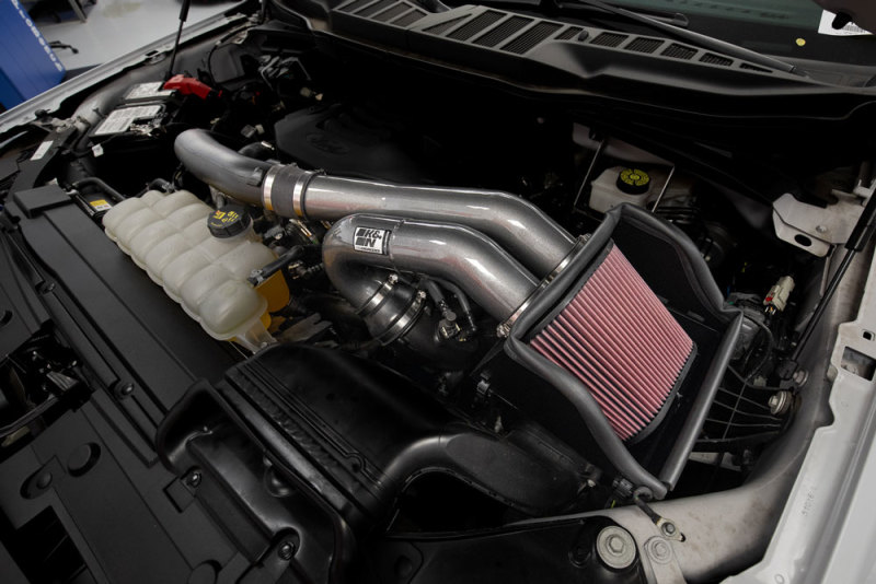Ford F-150 Performance Air Intake - K&N Engineering - Cold Air Intakes - `15-`22